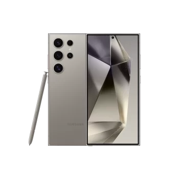 Samsung Galaxy S24 Ultra Phone, 6.8-inch, 12GB RAM, 256GB – Titanium Gray