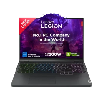 Lenovo Legion Pro 5 2024 14th GenCore i7-14650HX | NVIDIA RTX 4060 8GB (16GB/1TB SSD/16 (40.64cm)/240Hz/WQXGA IPS/Windows 11/Office Home 2024/3 Month Game Pass/Grey/2.5Kg)
