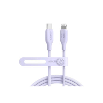 Anker 542 USB C to Lightning Cable (Bio-Based) (1.8m/6ft)-Violet