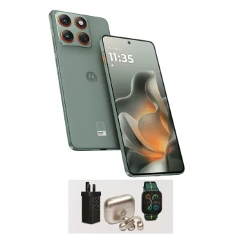 Motorola Edge 70 5G Phone, 512GB, 12GB, 6.7” – Light Green