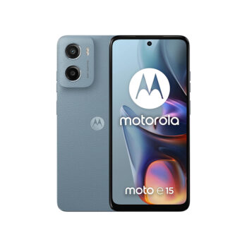 Motorola Moto E15 64GB ROM + 4GB RAM 4G/LTE Smartphone - Misty Blue