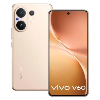 Vivo V60 5G Phone, 6.7”, 12GB RAM, 256GB - Gold