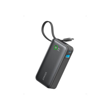 Anker Nano Power  Bank (30W, Built-In USB-C Cable) 10000  PD -Black