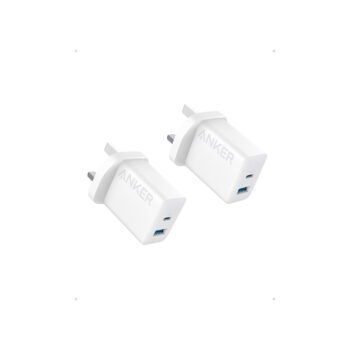 Anker Select Charger  (20W, 2-Port) -White