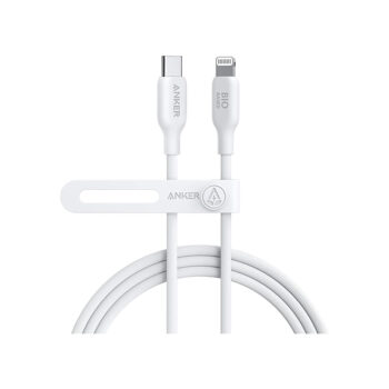 Anker 542 USB-C to  Lightning Cable (Bio-Based) (1.8m/6ft) -White