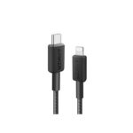 Anker 322 USB-C to  Lightning Cable Braided (0.9m/3ft) -Black