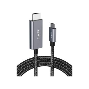 Anker 311 USB-C to HDMI  4K Nylon Cable (1.8m/6ft) -Black