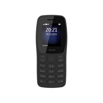 Nokia 105 Keypad Phone - Charcoal