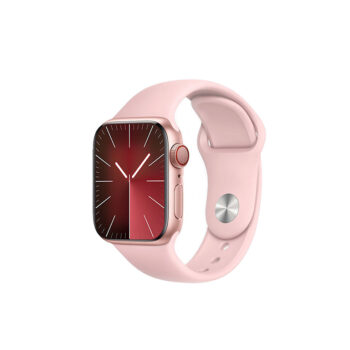 Porodo Blue Excello Smart  Watch Gold dial with Pink  Strap