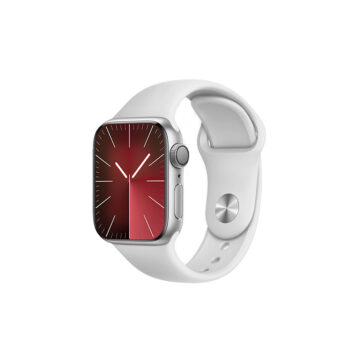 Porodo Blue Excello Smart  Watch Silver dial with Grey  Strap