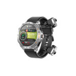 Porodo Hype Smartwatch  With Earbuds-Silver