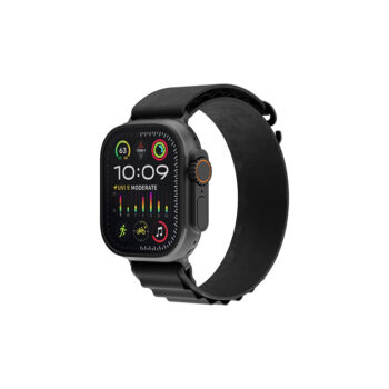 Porodo Ultra Lumina  Amoled Watch 2.1 Display  & Double Tap Enabled Black