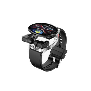 Porodo Pulse Smartwatch With Earbuds-Silver