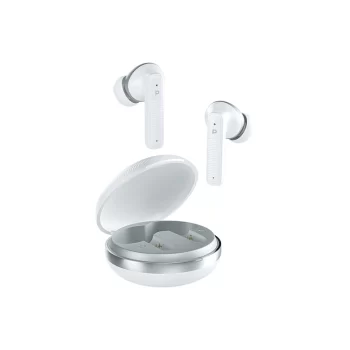 Powerology Quad ENC True-Wireless Earbuds - White