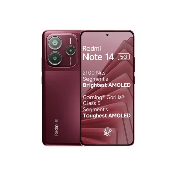 Xiaomi Redmi Note 14 5G (8GB RAM + 256GB Memory) - Crimson Art