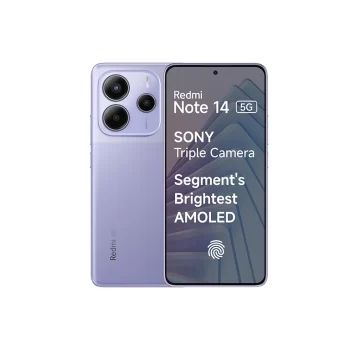 Xiaomi Redmi Note 14 5G (8GB RAM + 256GB Memory) - Phantom Purple
