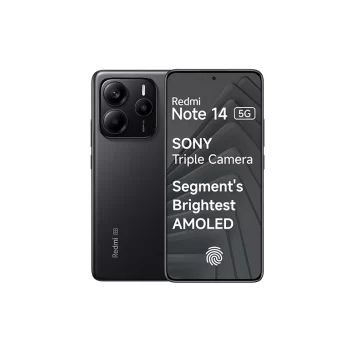 Xiaomi Redmi Note 14 5G (8GB RAM + 256GB Memory) - Titan Black