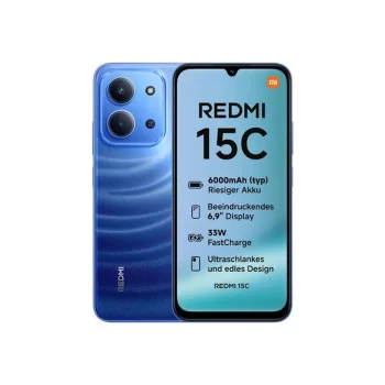 Xiaomi Redmi 15C Phone 6.9-inch 4GB RAM 128GB – Blue