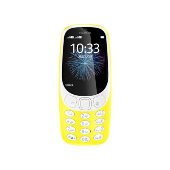 Nokia 3310 Keypad Phone - Yellow