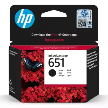 HP Ink 651 Black Ink