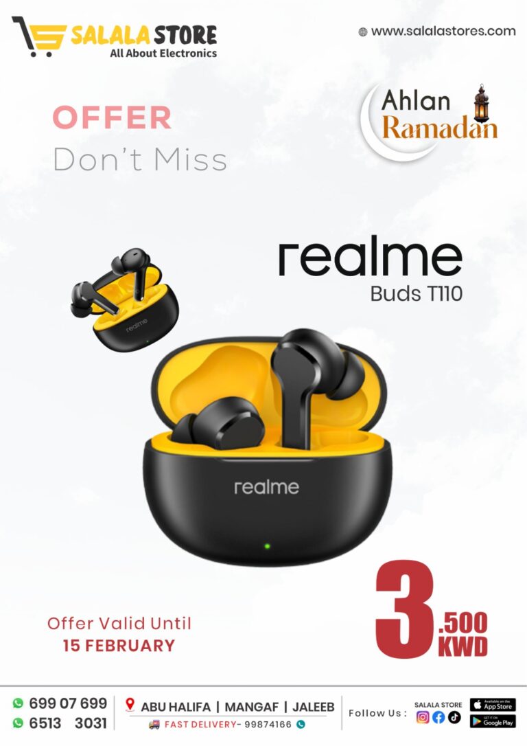 Realme Bud T110 -promo